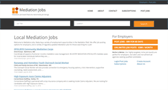 Desktop Screenshot of mediationjobs.net